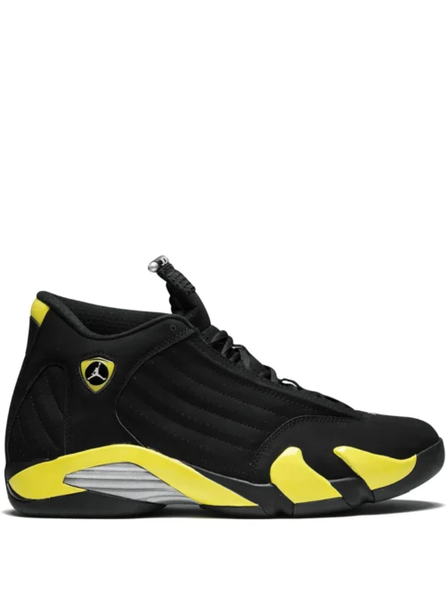 Jordan 14 Negro/Amarillo