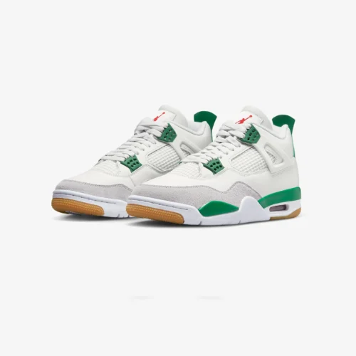 Retro 4 Blanco/Verde