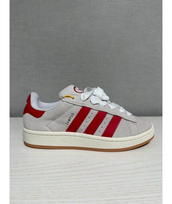 Adidas Campus Gris/Rojo