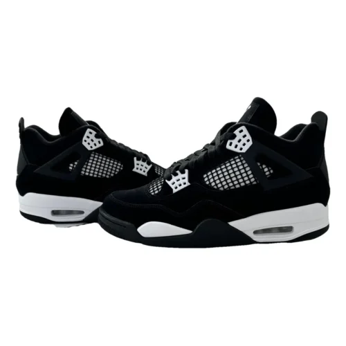 Retro 4 Negro/Blanco